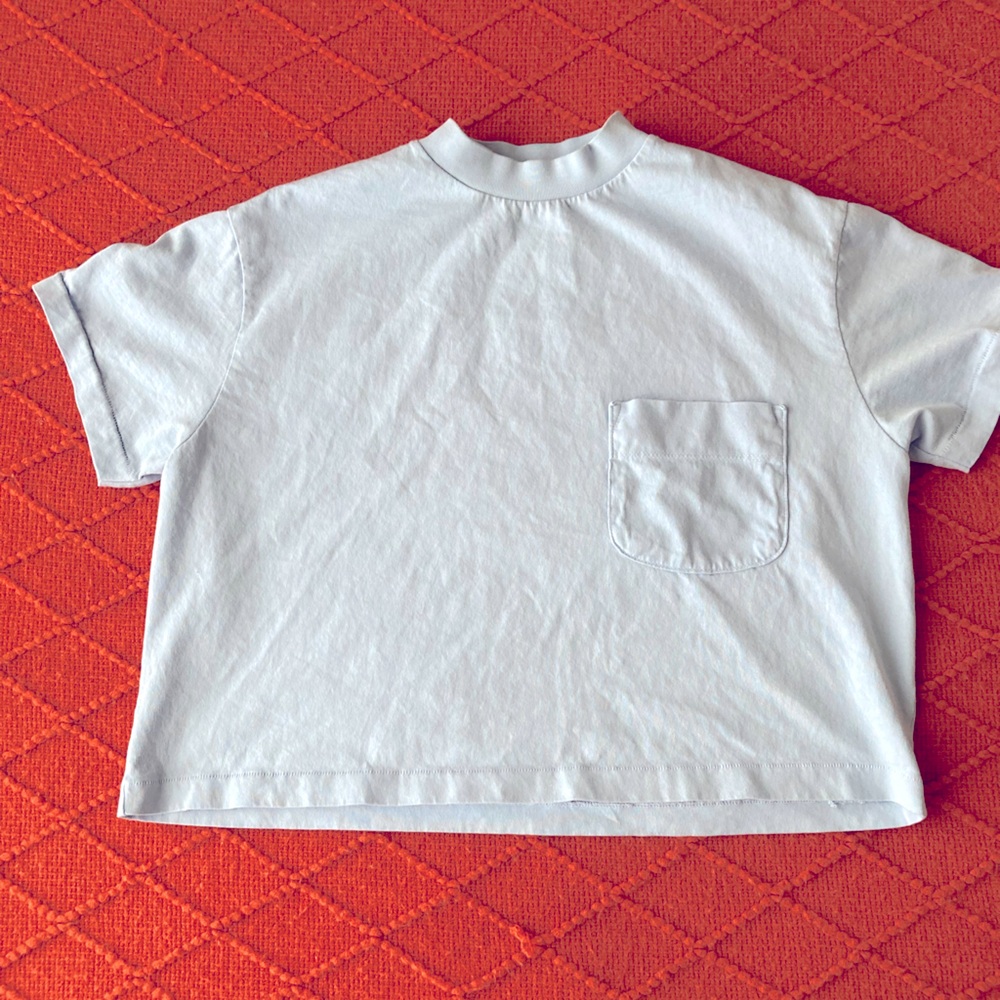 For Days 90’s CroppedTee Baby Blue